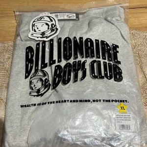 Grey Billionaire Boys Club hoodie XL NWT